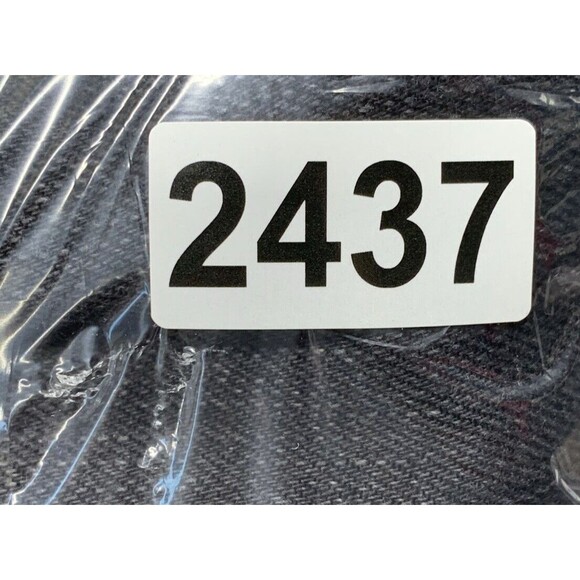 MNML Denim Jeans Men's Size 34 x 32 Black Factory Destroyed Ankle Zip Legs - Picture 15 of 15